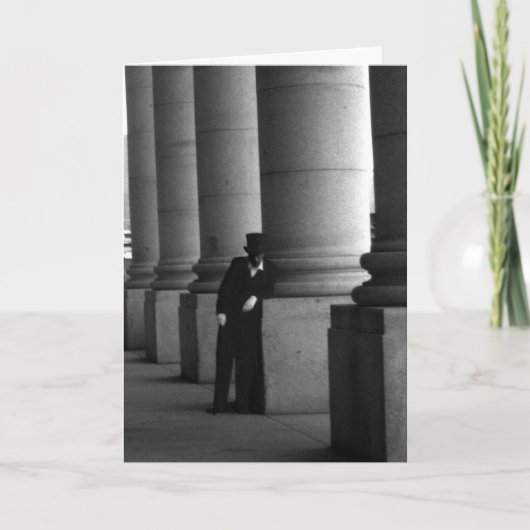 Carte d'anniversaire Jack the Ripper (Devant)