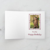 Carte d'anniversaire japonaise - Style japonais (Intérieur)