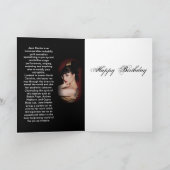 Carte d'anniversaire Jenn Martin (bikini noir) (Intérieur)