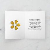 Carte d'anniversaire jeune et fougueuse (Intérieur)