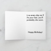 Carte d'anniversaire JJandTheChokers (Intérieur)