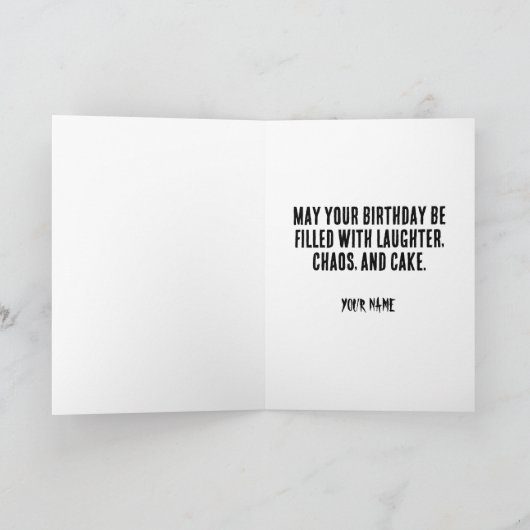 carte d'anniversaire joker (Intérieur)