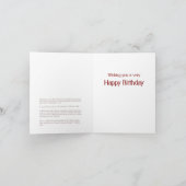 Carte d'anniversaire Joker (Intérieur)