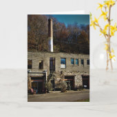 Carte d'anniversaire "Jordan Brewery Complex" (Fleur jaune)