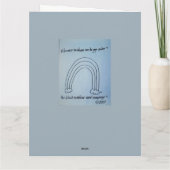 Carte d'anniversaire jour des terres (Dos)