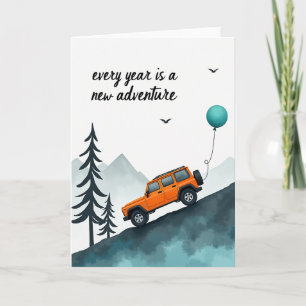 Carte d'anniversaire Journey