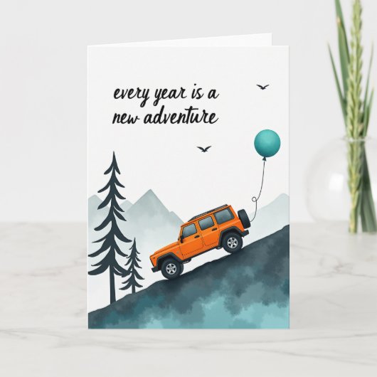Carte d'anniversaire Journey (Devant)