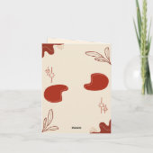 carte d'anniversaire joyeuse (Dos)