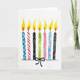 Carte d'anniversaire joyeuse à pois