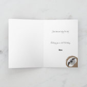 Carte d'Anniversaire Joyeuse de la fente à pendage (Intérieur)