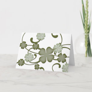 Carte d'anniversaire joyeuse de la Marche irlandai