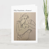 Carte d'anniversaire joyeuse de soeur espagnole (Devant)