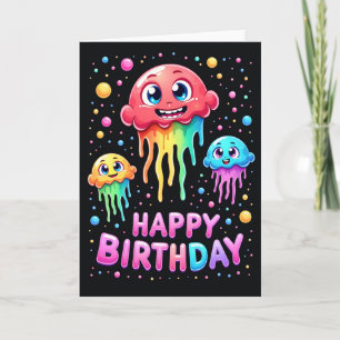 Carte d'anniversaire Joyeuse en Gelée