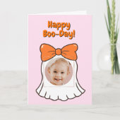 Carte d'anniversaire joyeuse Halloween (Devant)