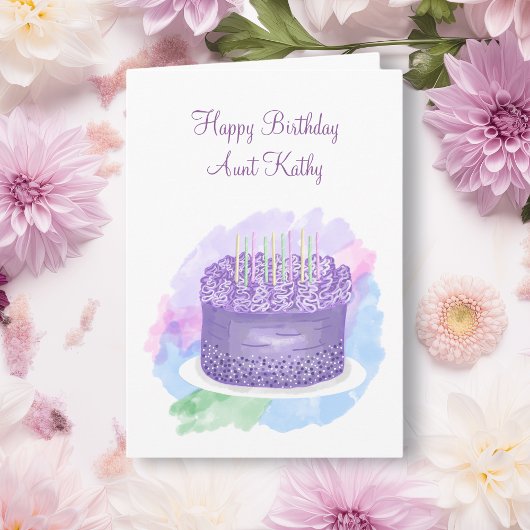 Carte d'anniversaire joyeuse personnalisée pour ta