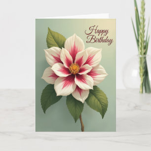 Carte d'anniversaire Joyeuse Pétales