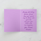 Carte d'anniversaire joyeuse pour ananas de fête (Intérieur)