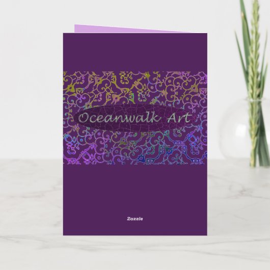 Carte d'anniversaire joyeuse pour ananas lumineux (Dos)