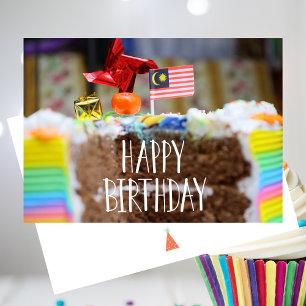 Carte d'anniversaire joyeuse pour enfants
