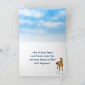 Carte d'anniversaire joyeuse pour la famille du ch (Intérieur)