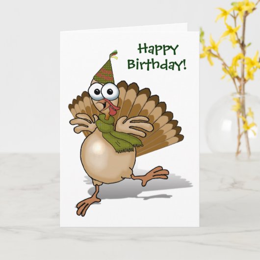 Carte d'anniversaire joyeuse pour la Turquie (Fleur jaune)