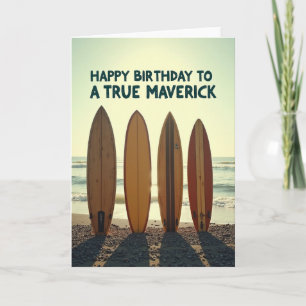Carte d'anniversaire joyeuse pour les planches de