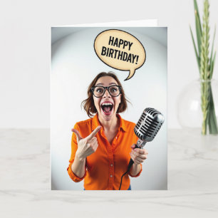 Carte d'anniversaire Joyeuse Surprise