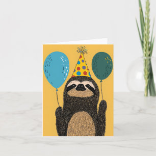 Carte d'anniversaire joyeux