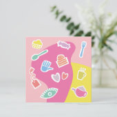 carte d'anniversaire 'joyeux anniversaire' (Debout devant)