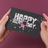 Carte d'anniversaire Joyeux Anniversaire Astronaut