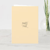 Carte d'anniversaire Joyeux Anniversaire avec Lapi (Dos)