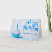 Carte d'anniversaire Joyeux Anniversaire Cupcake B (Devant)
