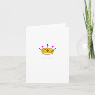 Carte d'anniversaire, joyeux anniversaire princess