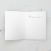 Carte d'anniversaire joyeux avec un nounours (Intérieur)