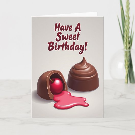 Carte d'anniversaire Joyeux Traitement (Devant)