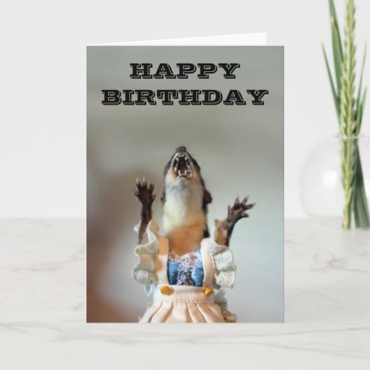 Carte d'anniversaire Juanita (Devant)