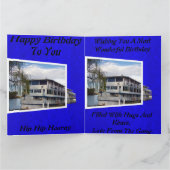 Carte d'anniversaire Jumbo Paddle Steamer, (Intérieur)