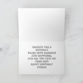 Carte d'anniversaire Koala pour enfant personnalis (Intérieur)