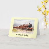 Carte d'anniversaire - la belle du sud (Fleur jaune)