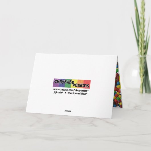 Carte d'anniversaire la plus douce - Anniversaire (Dos)