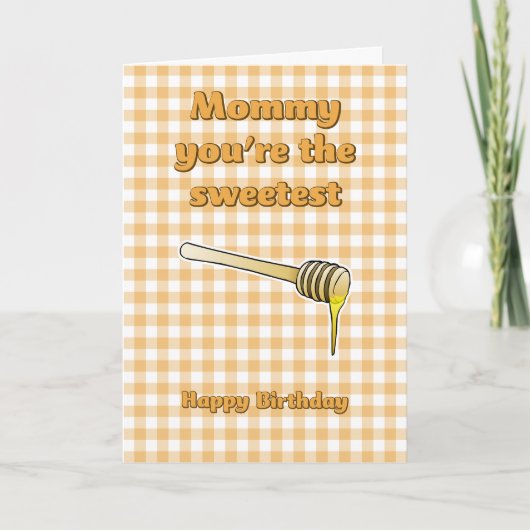 Carte d'anniversaire la plus douce pour tremper da (Devant)