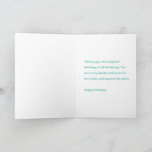 Carte d'anniversaire la plus heureuse (Intérieur)