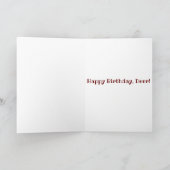 Carte d'anniversaire "Lake Alimagnet Deer" (Intérieur)