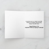 Carte d'anniversaire "Le Parfum de la Mémoire" (Intérieur)