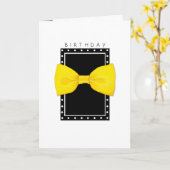 Carte d'anniversaire Lemon Bowtie (Fleur jaune)