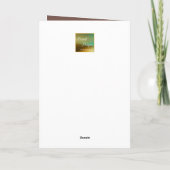 Carte d'anniversaire Leo Femme (Dos)