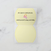 Carte d'anniversaire Leo Horoscope (Intérieur)