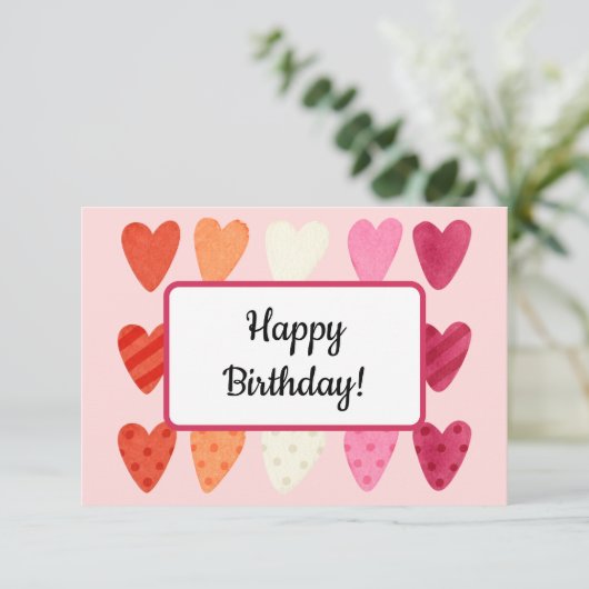 Carte d'anniversaire lesbienne (Debout devant)