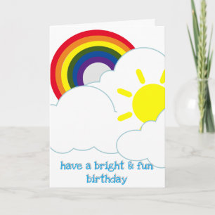 Carte d'anniversaire - LGBT Bright & Fun Anniversa