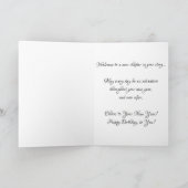 Carte d'anniversaire "Libérez votre imagination" (Intérieur)